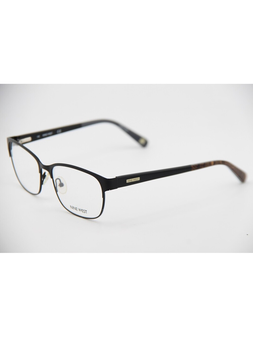 Nine West Nw1053 001 Rich Black Authentic Eyeglasses 53-15-135